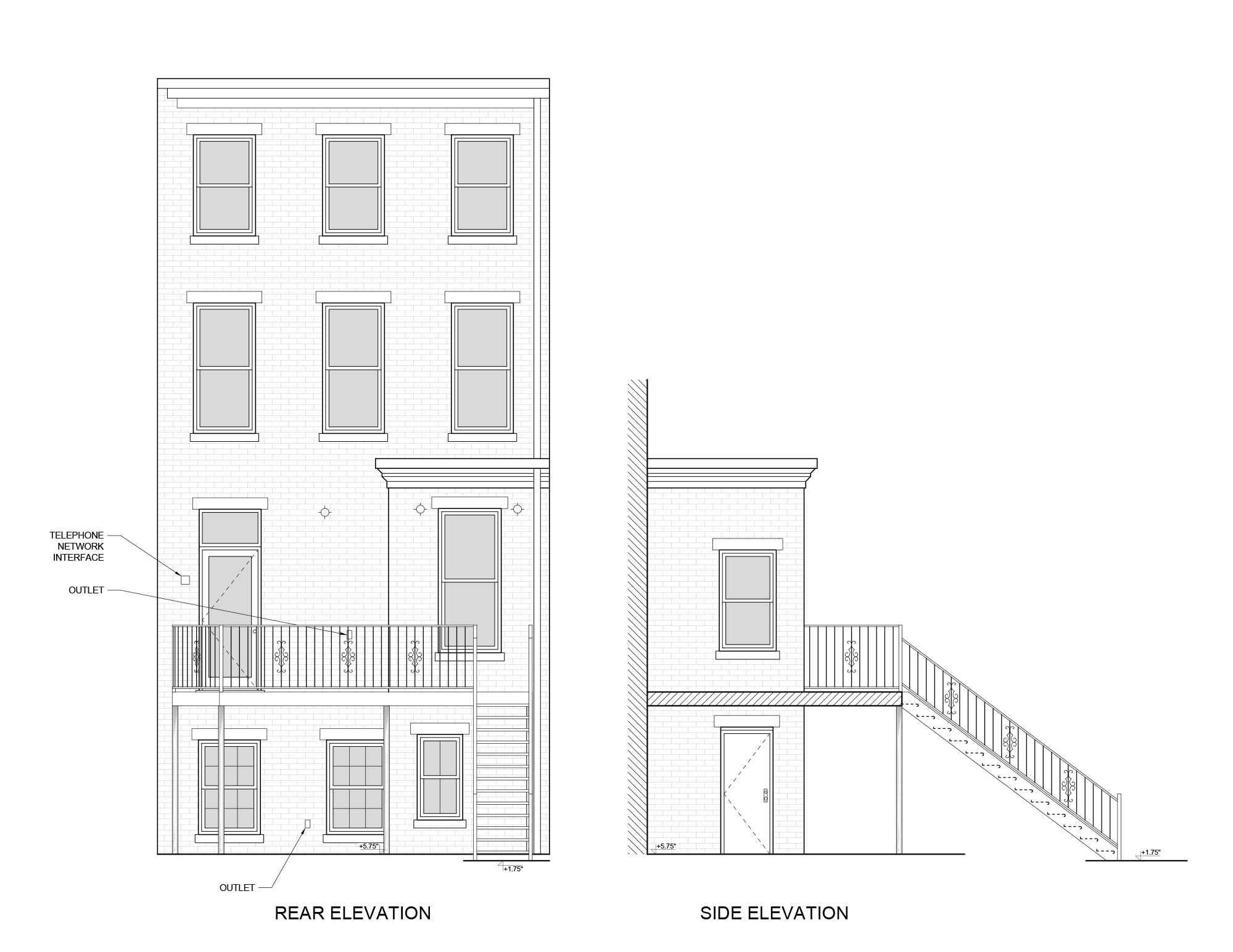 Existing-Condition-Elevation-Sample